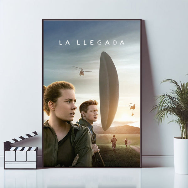 Arrival, Movie Poster, Wall Art Prints, Art Poster, Canvas Material Gift, Keepsake, Home Decor, Live Room Wall Art 1610392013