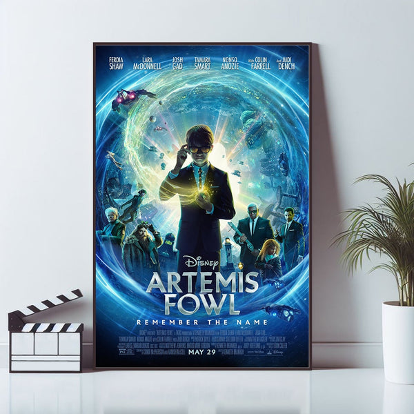 Artemis Fowl, Movie Poster, Wall Art Prints, Canvas Material Gift, Keepsake, Home Decor, Live Room Wall Art 1605878323