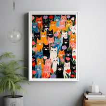 Art for pet lovers, Cat wall art, Cozy cat decor, Cute animal poster, Funny cat poster, Minimalist Cat Illustration, Gifts for Cat Lovers