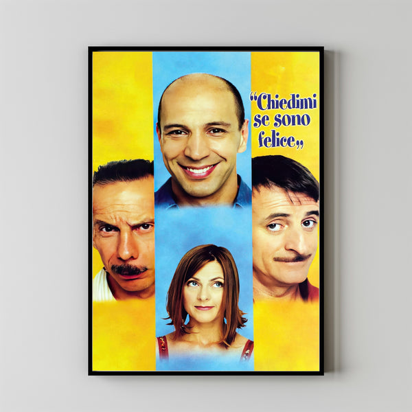 Ask Me If I'm Happy Movie Poster, Room Decor, Home Decor, Art Poster for Gift