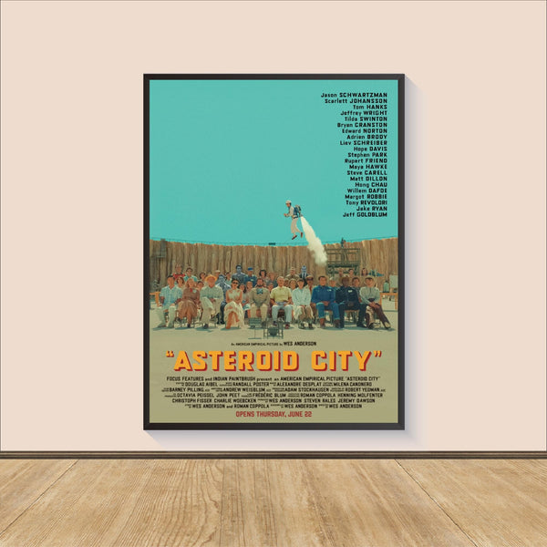 Asteroid City Movie Poster Print, Canvas Wall Art, Room Decor, Movie Art, Gifts for Him, Wall Art Print, Art Poster For Gift, Movie Print 1571524675