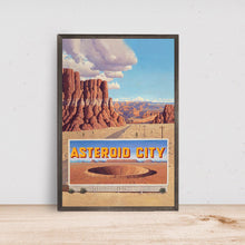Asteroid City  Movie Poster- Room Decor Wall Art - Canvas Fabric Print - Poster Gift 1647524794