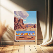 Asteroid City  Movie Poster- Room Decor Wall Art - Canvas Fabric Print - Poster Gift 1647524794
