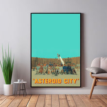 Asteroid City  Movie Poster- Room Decor Wall Art - Canvas Fabric Print - Poster Gift 1520355153
