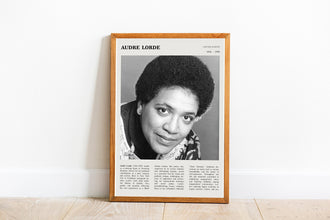 Audre Lorde Wall Art Feminist Poster Poster Audre Lorde  Black White Poster  Poster  Art Gift 1699643095 2743