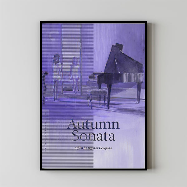 Autumn Sonata Poster Art Print Movie Posters Gift for Movie lovers