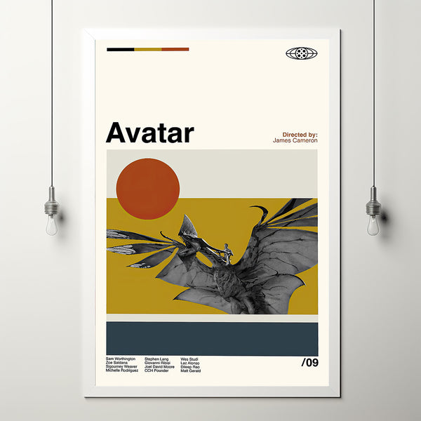 Avatar Poster, Avatar Movie Poster, Vintage Modern, Album Cover Poster, Minimalist Art, High Quality, Wall Art, Modern Vintage