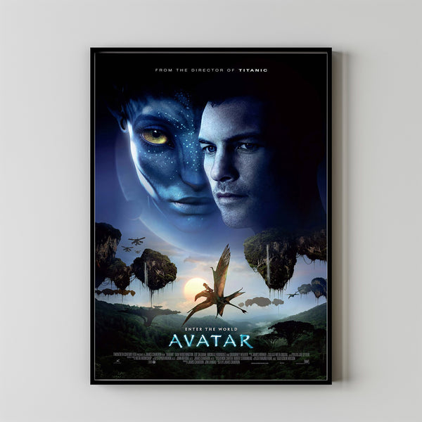 Avatar Movie Poster 2023 FilmRoom Decor Wall ArtPoster GiftCanvas prints 3