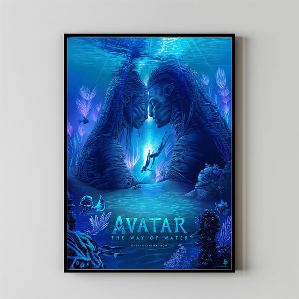 Avatar The Way of Water Movie Poster 2023 FilmRoom Decor Wall ArtPoster GiftCanvas prints 2