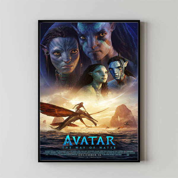 Avatar The Way of Water Movie Poster 2023 FilmRoom Decor Wall ArtPoster GiftCanvas prints 3