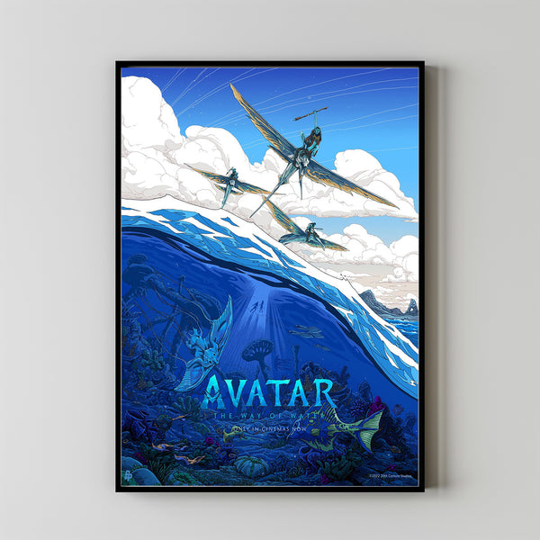 Avatar The Way of Water Movie Poster 2023 FilmRoom Decor Wall ArtPoster GiftCanvas prints 5