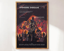 Avengers Endgame Poster  Art Print  Movie Posters  Marvel MCU  Gift for Movie lovers 1354901173