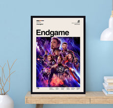 Avengers Endgame Poster, Endgame Print, Marvel Poster, Retro Movie Poster, Minimalist Art, Vintage Poster, Modern Art, Wall Decor, Wall Art 1717478204