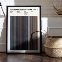 Avengers Infinity War Movie Barcode Print, Avengers Infinity War Print, Avengers Infinity War Poster, Avengers Infinity War Wall Art 1627637130