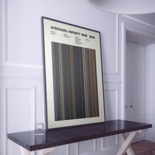 Avengers Infinity War Movie Barcode Print, Avengers Infinity War Print, Avengers Infinity War Poster, Avengers Infinity War Wall Art 1627637130