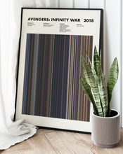 Avengers Infinity War Movie Barcode Print, Avengers Infinity War Print, Avengers Infinity War Poster, Avengers Infinity War Wall Art 1627637130