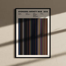 Avengers Infinity War Movie Barcode Print, Avengers Infinity War Print, Avengers Infinity War Poster, Avengers Infinity War Wall Art 1627637130