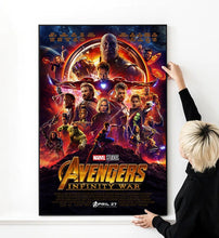 Avengers Infinity War Movie Poster High Quality Print Photo Wall Art Canvas Cloth Multi size 1483197552