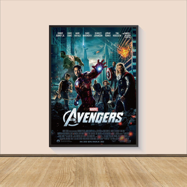 Avengers Movie Poster Print, Canvas Wall Art, Room Decor, Movie Art, Gifts for HimHer, Wall Art Print, Vintage Film Art 1555665648