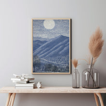 Japanese Wall Art - Winter Japanese Landscape Oil Painting Poster - Tranquil Scenic Art