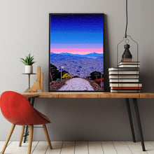 Japanese Wall Art - Winter Japanese Landscape Oil Painting Poster - Tranquil Scenic Art