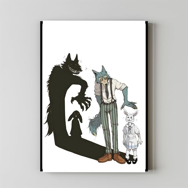 BEASTARS Movie Poster,Film Fan Collectibles,Vintage Movie Poster,Home Decor,Wall Art,Poster Gifts
