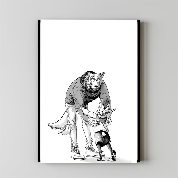 BEASTARS Movie Poster,Film Fan Collectibles,Vintage Movie Poster,Home Decor,Wall Art,Poster Gifts 1