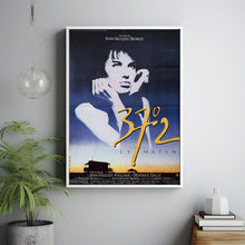 BETTY BLUE Movie Poster, Canvas Wall Art, Room Decor, Movie Art