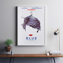 BLUE IS THE WARMEST COLOR Movie Poster, Canvas Wall Art, Room Decor, Movie Art