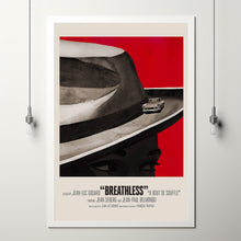 BREATHLESS Movie Poster, Canvas Wall Art, Room Decor, Movie Art