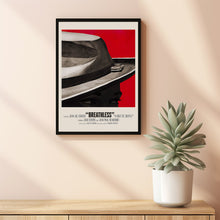 BREATHLESS Movie Poster, Canvas Wall Art, Room Decor, Movie Art