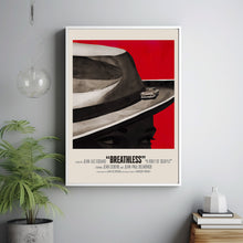 BREATHLESS Movie Poster, Canvas Wall Art, Room Decor, Movie Art