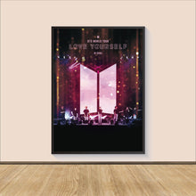 BTS World Tour Love Yourself In Seoul Movie Poster Print, Canvas Wall Art, Room Decor, Movie Art, personalized gift, Wall Art Print 1591852775