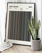 Baby Driver Movie Barcode Print, Baby Driver Print, Baby Driver Poster, Baby Driver Wall Art, Baby Driver Art Print 1685872349