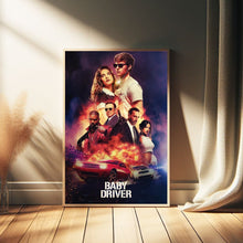Baby Driver Movie  Poster Classic film-Poster Gift- Room Decor Wall Art 1630547056