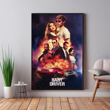 Baby Driver Movie  Poster Classic film-Poster Gift- Room Decor Wall Art 1630547056