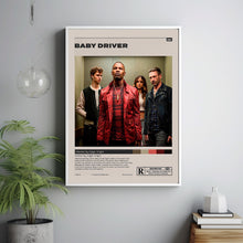 Baby Driver Poster,Edgar Wright, Minimalist Movie Poster