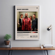Baby Driver Poster,Edgar Wright, Minimalist Movie Poster