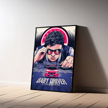 Baby Driver, Movie Poster, Wall Art Prints, Art Poster, Canvas Material Gift, Keepsake, Home Decor, Live Room Wall Art 1595655579