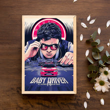 Baby Driver, Movie Poster, Wall Art Prints, Art Poster, Canvas Material Gift, Keepsake, Home Decor, Live Room Wall Art 1595655579