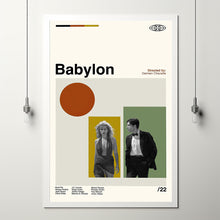 Babylon Movie, Babylon Poster, Babylon Gifts, Retro Movie, Custom Poster, Illustration Art, Modern Vintage