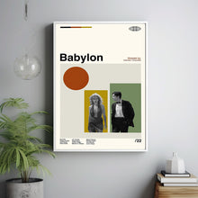 Babylon Movie, Babylon Poster, Babylon Gifts, Retro Movie, Custom Poster, Illustration Art, Modern Vintage