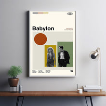 Babylon Movie, Babylon Poster, Babylon Gifts, Retro Movie, Custom Poster, Illustration Art, Modern Vintage
