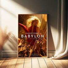 Babylon Movie Poster - 2022 Film - Room Decor Wall Art - Canvas Fabric Print - Poster Gift 1505434131