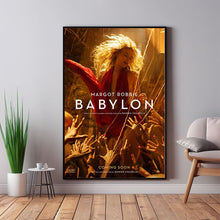 Babylon Movie Poster - 2022 Film - Room Decor Wall Art - Canvas Fabric Print - Poster Gift 1505434131