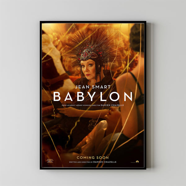 Babylon Movie Poster 2023 FilmRoom Decor Wall ArtPoster GiftCanvas prints 6