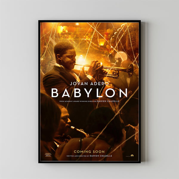 Babylon Movie Poster 2023 FilmRoom Decor Wall ArtPoster GiftCanvas prints 7