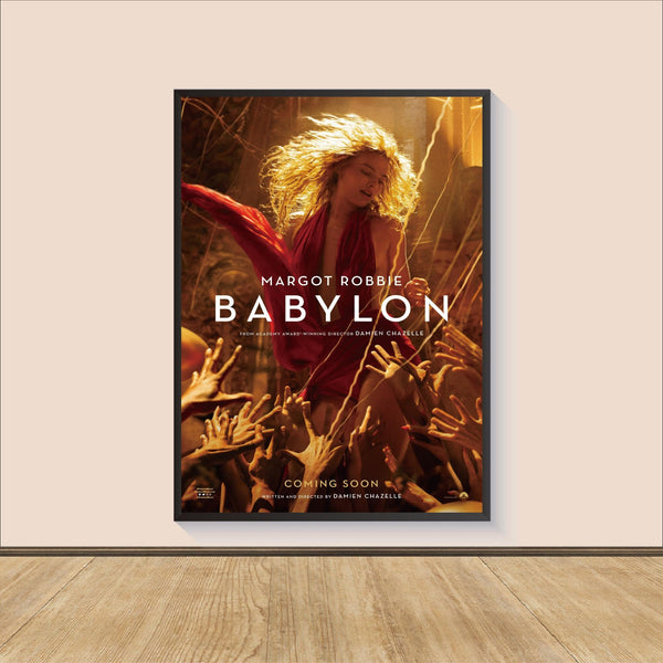 Babylon Movie Poster Print, Canvas Wall Art, Room Decor, Movie Art, Gifts for HimHer, Movie Print, Art Print 1570556229