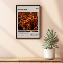 Babylon Poster, Damien Chazelle, Minimalist Movie Poster, Vintage Retro Art