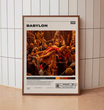 Babylon Poster, Damien Chazelle, Minimalist Movie Poster, Vintage Retro Art